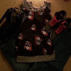 Torrid Size 2 Sheer Front Sweater